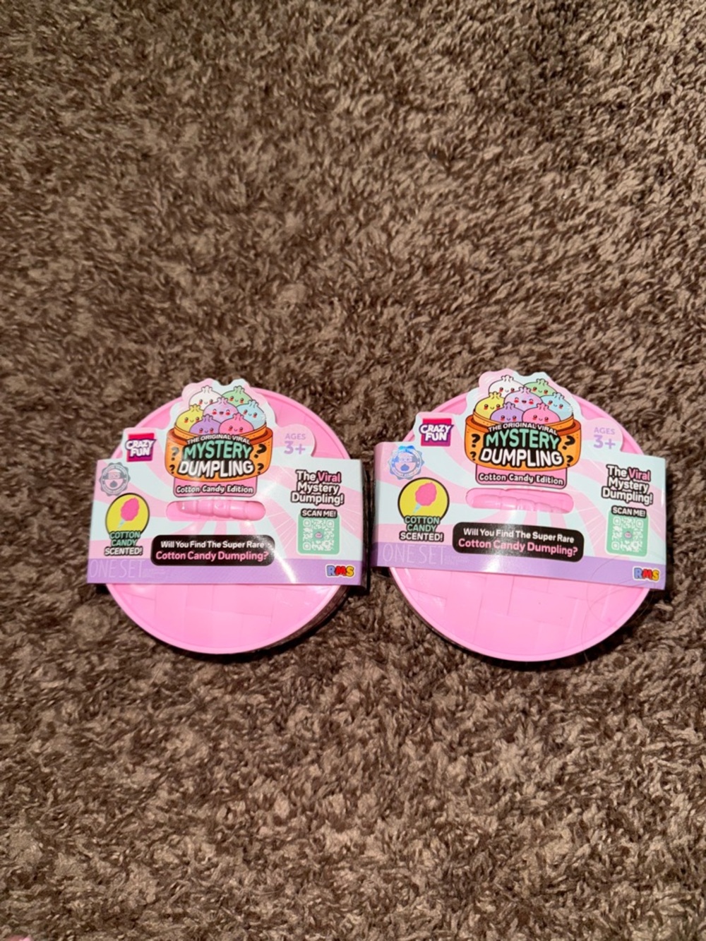 2 RMS Cotton Candy Edition Mystery Dumplings Sealed
